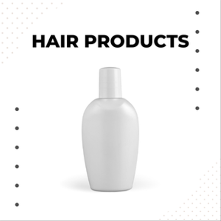 مواد العناية بالشعر