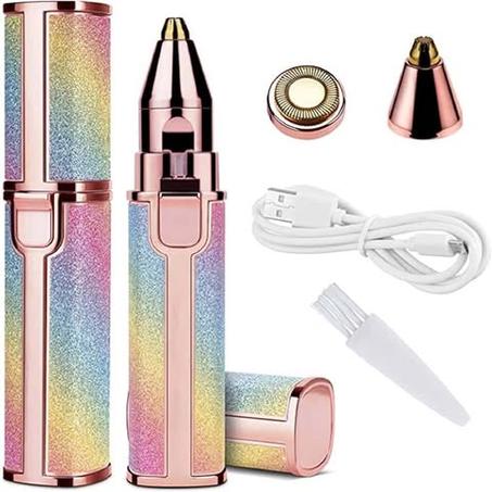 ‏ماكينة إزالة الشعر 2في1 للنساء