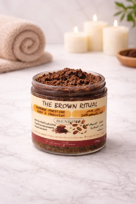 Gommage Café & Chocolat – Soin Exfoliant Prestige