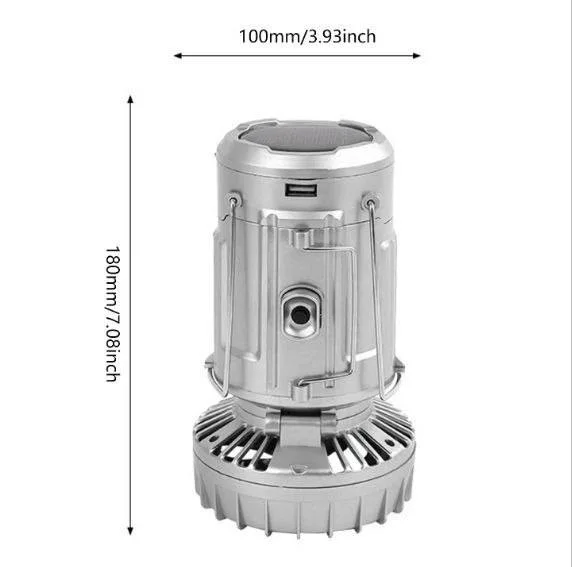 Lampe Lanterne LED Ultra-Bright 360° – Rechargeable & Multi-Usage