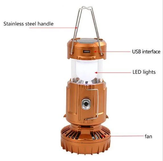 Lampe Lanterne LED Ultra-Bright 360° – Rechargeable & Multi-Usage