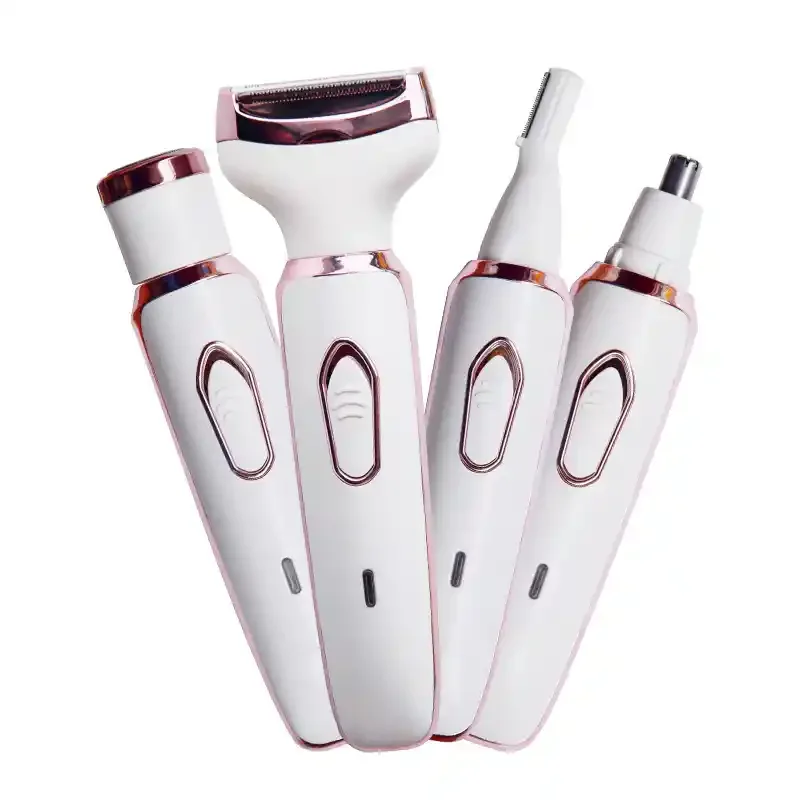 Epilateur 4-en-1 Rechargeable – Pour hommes et femmes