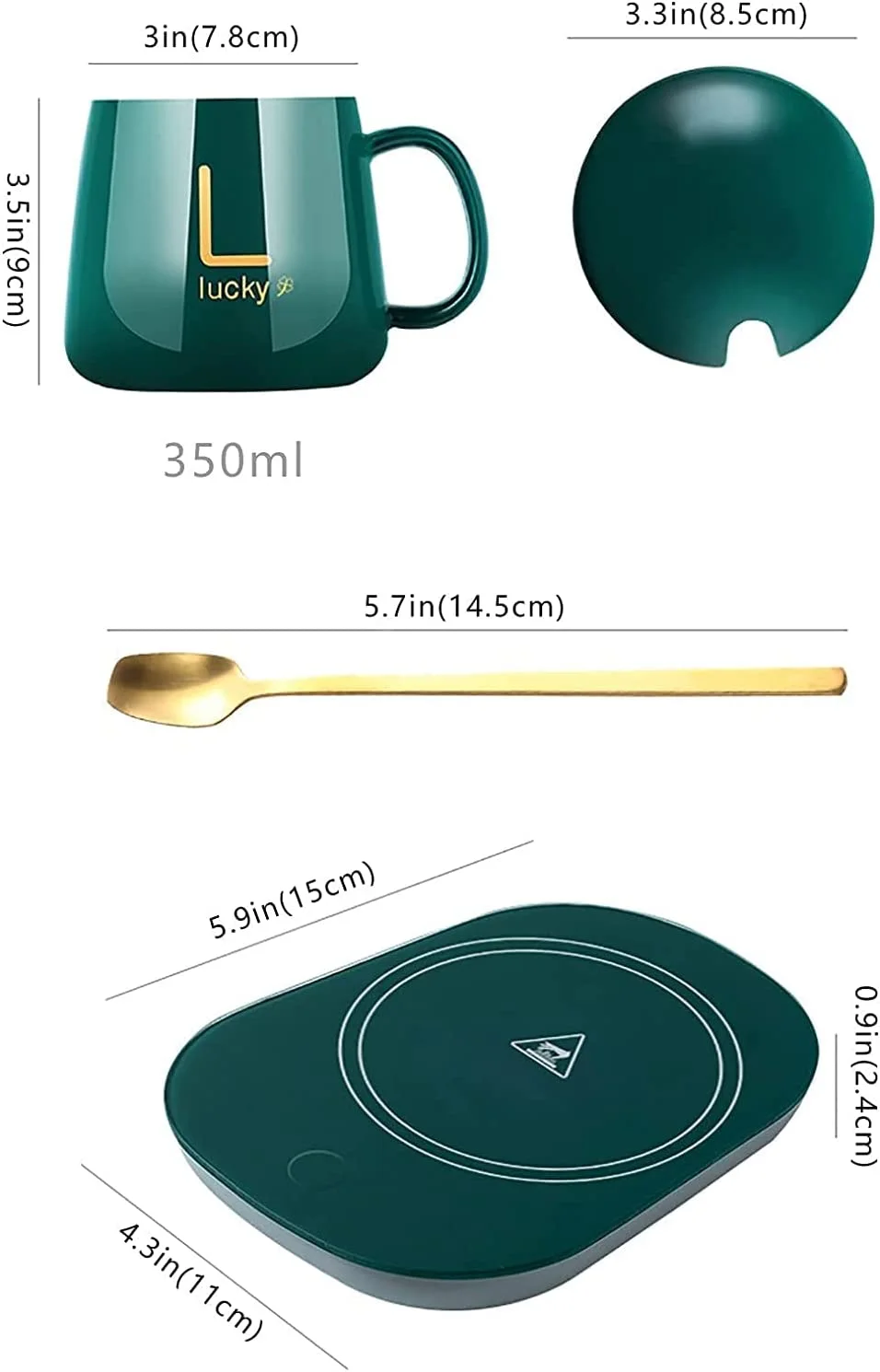 كوب ذكي ذاتي التسخين