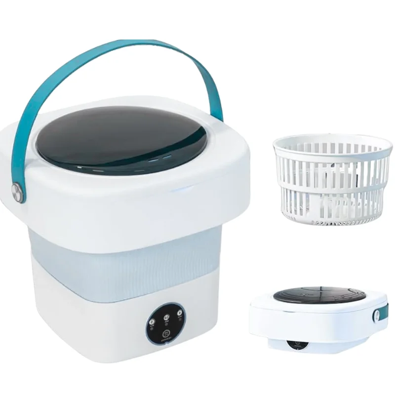 الغسالة المحمولة القابلة للطي