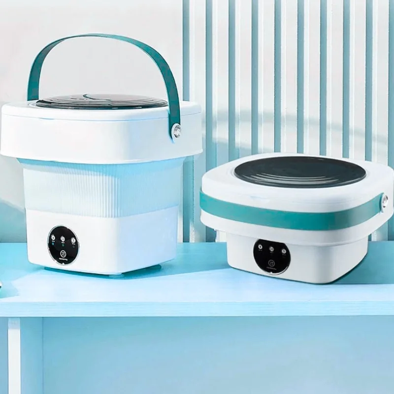 الغسالة المحمولة القابلة للطي