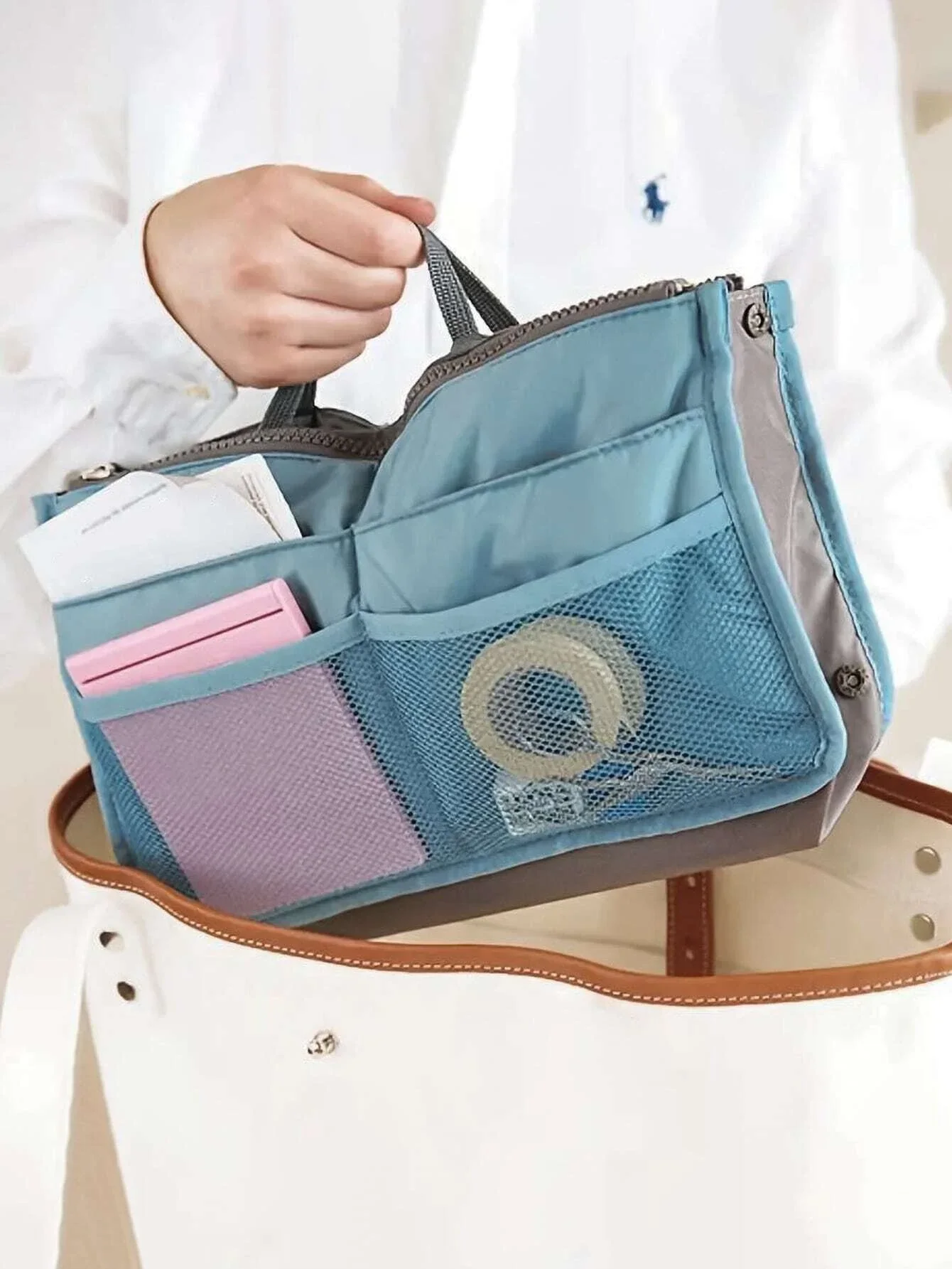 Organiseur De Sac à Main Pour Bandoulière LV Keepall 25, Ajustement