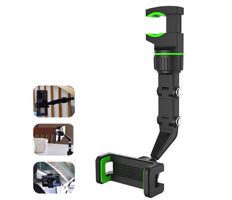 Rearview Mirror Mobile Phone Car Holder