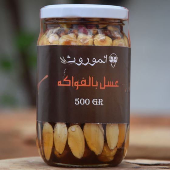 (500 gr) عسل بالفواكه