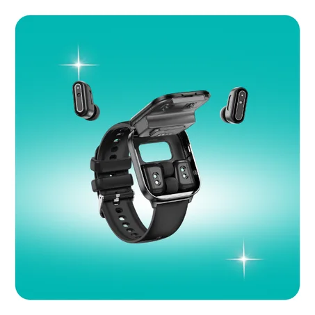 ساعة أطفال ذكية مع سماعات