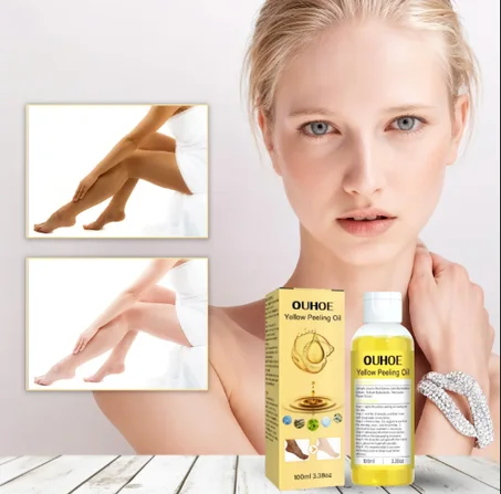 زيت التقشير الأصفر - لبشرة ناعمة ومتجددة