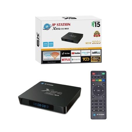 IP STATION X96Q pro MAX ANDROID 15 NEW 2025