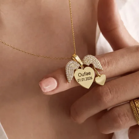 Collier coeur personnalisé