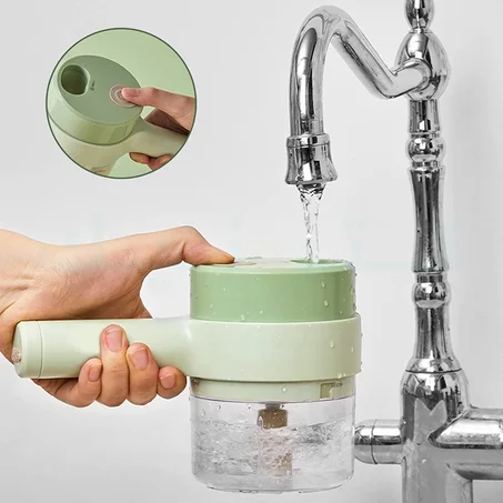 قطاعة الخضر و اللحوم المحمولة 4 في 1م