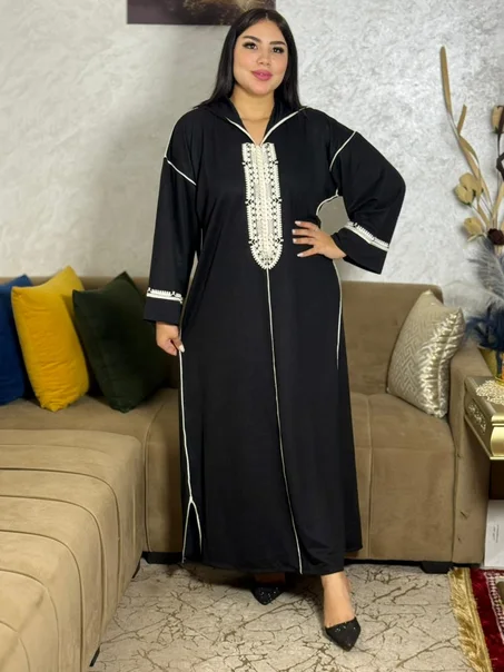 جلابة فودان راقية بطراز متقون