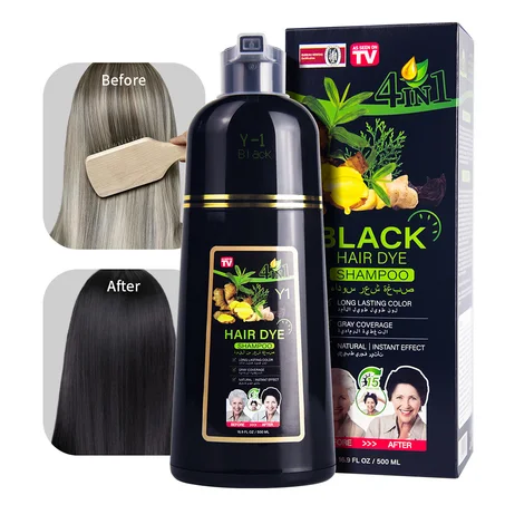 CHAMPOING NOIRS 4 in 1