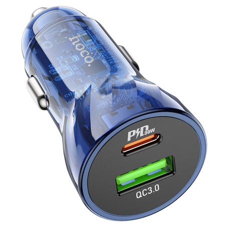 Chargeur de voiture “Z47A Transparent Discovery Edition” Set PD30W+QC3.0