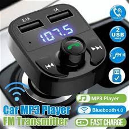 Car X8 Wireless Bluetooth FM Transmitter Kit USB Fast Charger Adapter Mp3 Player