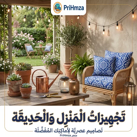 المنزل والحديقة