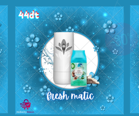 air freshener + bouteille air fresh (gratuit)