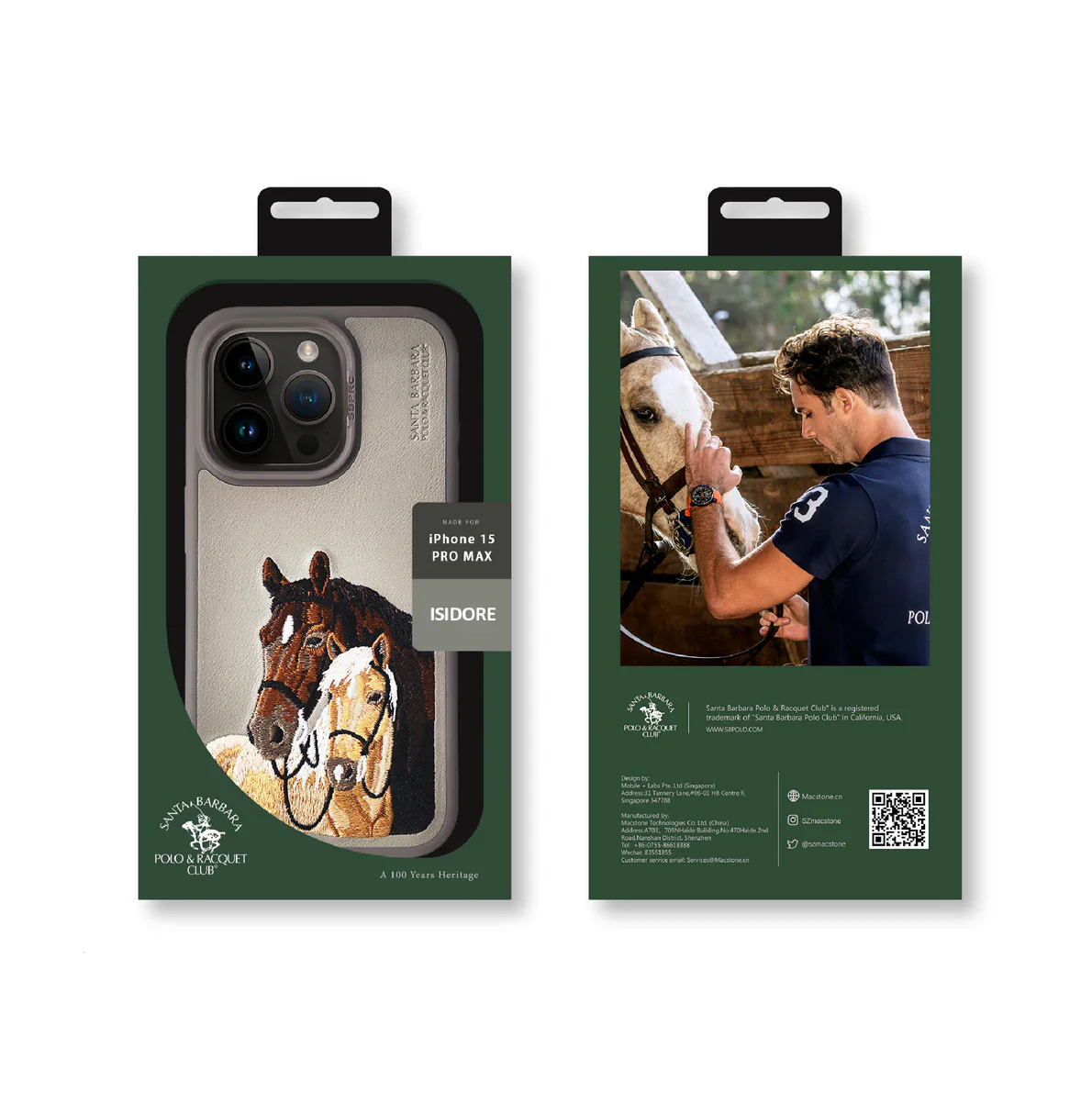 iPhone 15 Pro Max Original Santa Barbara Polo Racquet Club Isidore Series