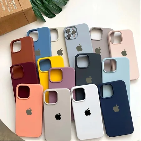Coque en silicone pour iPhone