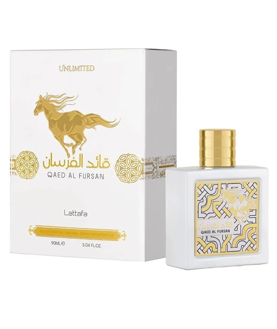 White Qaed Al Fursan Eau de parfum illimitée 90 ml pour homme et femme (unisexe)