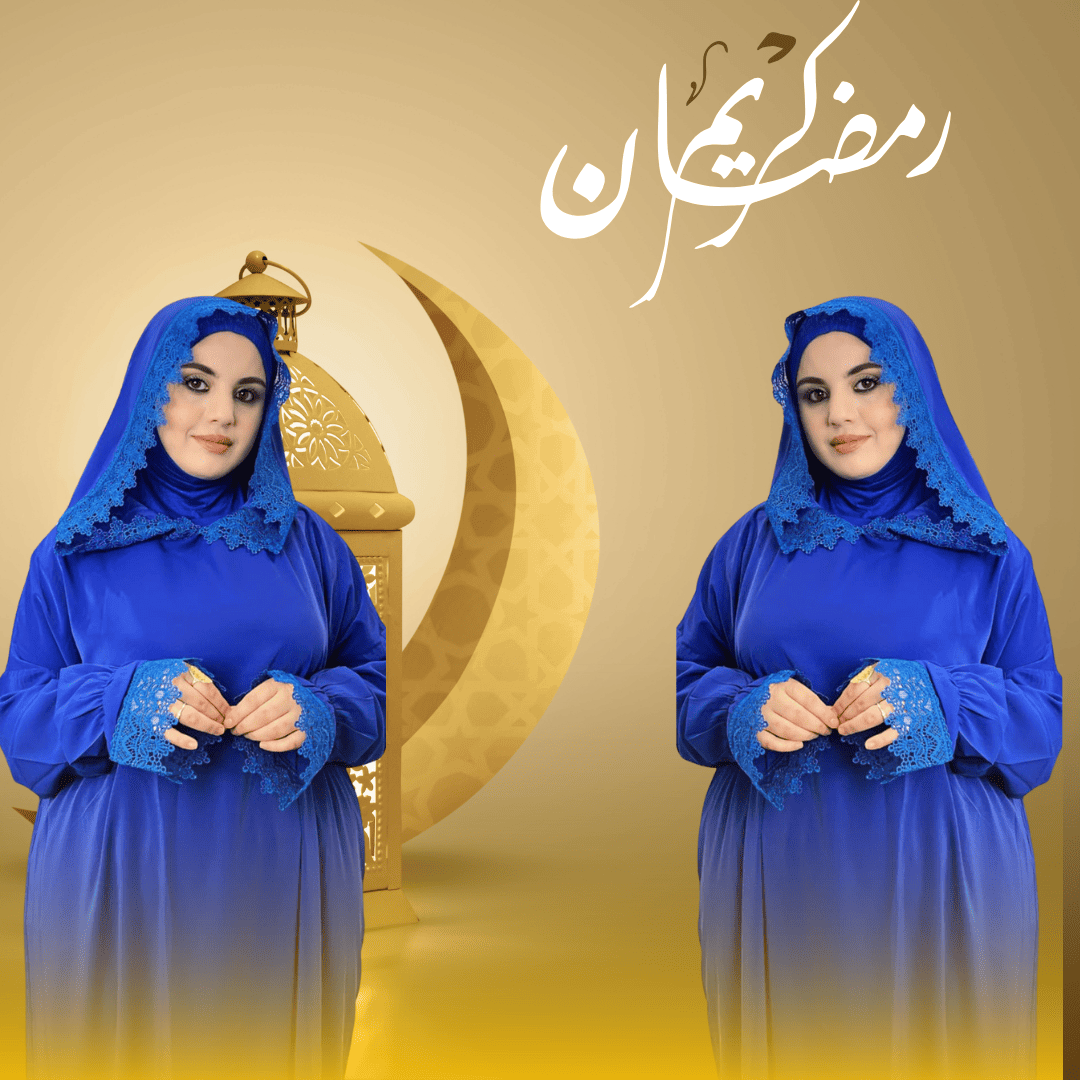 "طقم صلاة أنيق من قطعتين – راحة وأناقة بألوان زاهية!" 😊✨