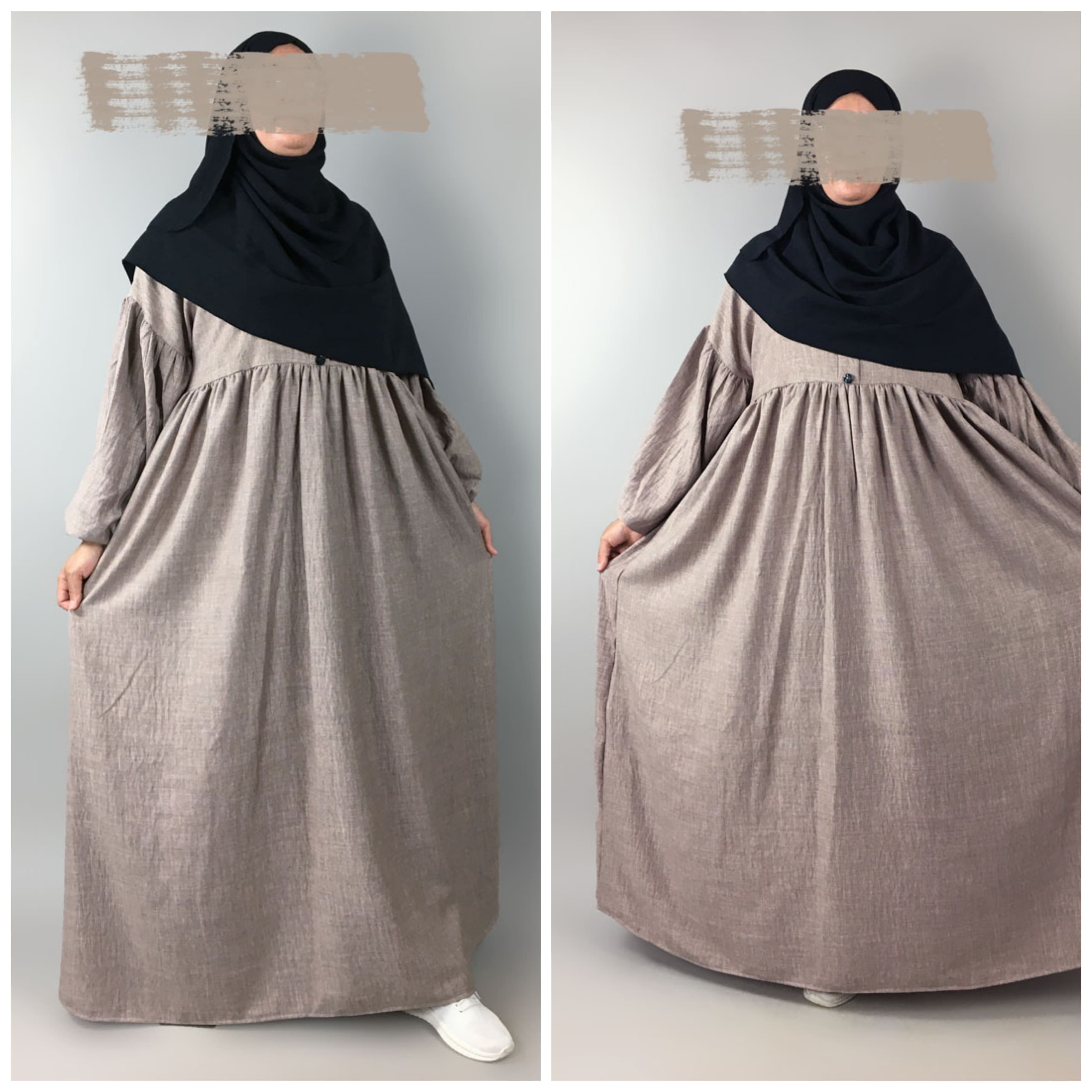 تصميمك الفريد: عباية فضفاضة وعصرية