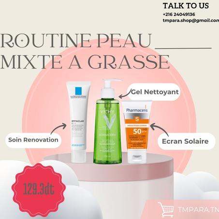 Pack Routine  Peau Mixte A Grasse