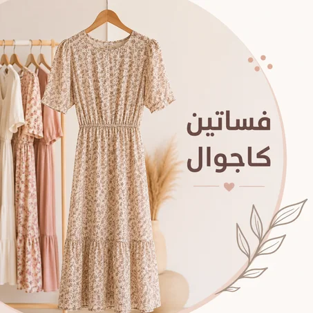 فساتين كاجوال