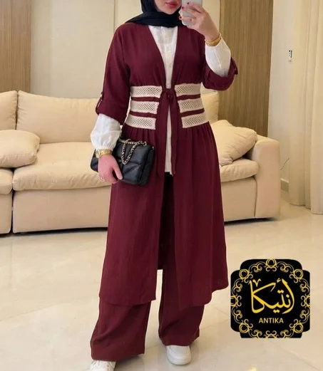 🤍 🔥 سوت 3 قطع مطعم چوبير | تريند الموسم اللي مكمل معانا 🤍✨