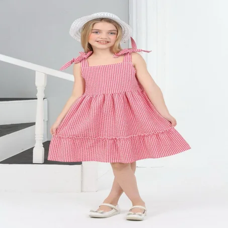 فستان بنات صيفي 2-6 سنوات