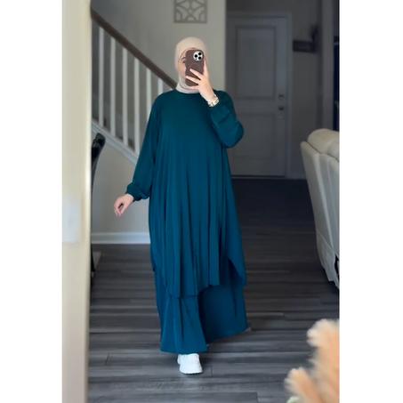 طقم من قطعتين شي حاجة ديال لفريع  روعة روعة   💝💝