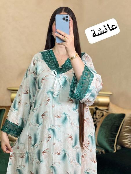 تألقي هذا الصيف مع كندورة صيفية بالدنتيل والعقيق