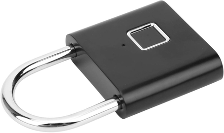 قفل ذكي محمول ببصمة الإصبع مع تقنية المقاييس الحيوية يمكنه تحديد المستخدم بدقة وفتح القفل