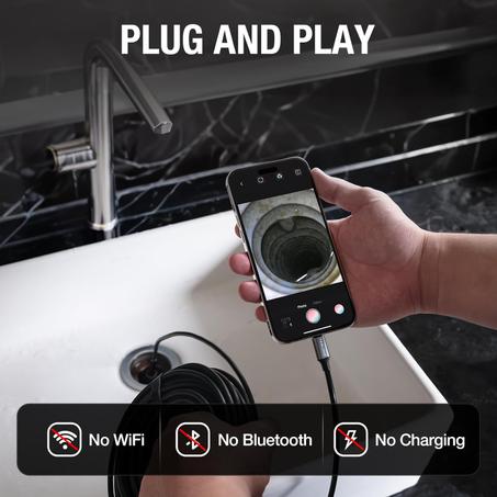 كاميرا  فحص الصرف الصحي