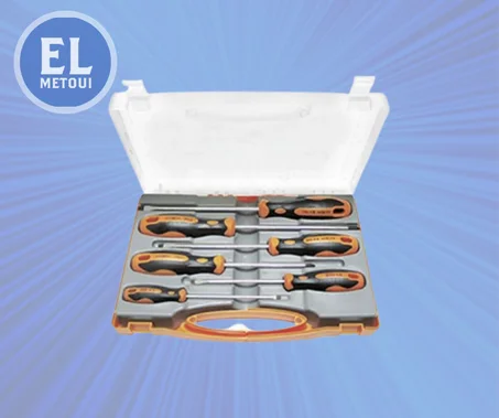 Acem Jeux de tournevis - en coffret plastique - 6 Pcs