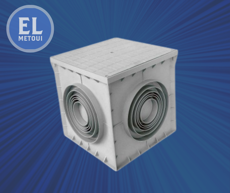 REGARD 40*40 AVEC COUVERCLE ELSO