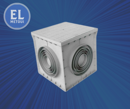 REGARD 30*30 AVEC COUVERCLE ELSO