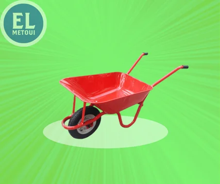 BROUETTE A/ROUE PNEU 80L ROUGE