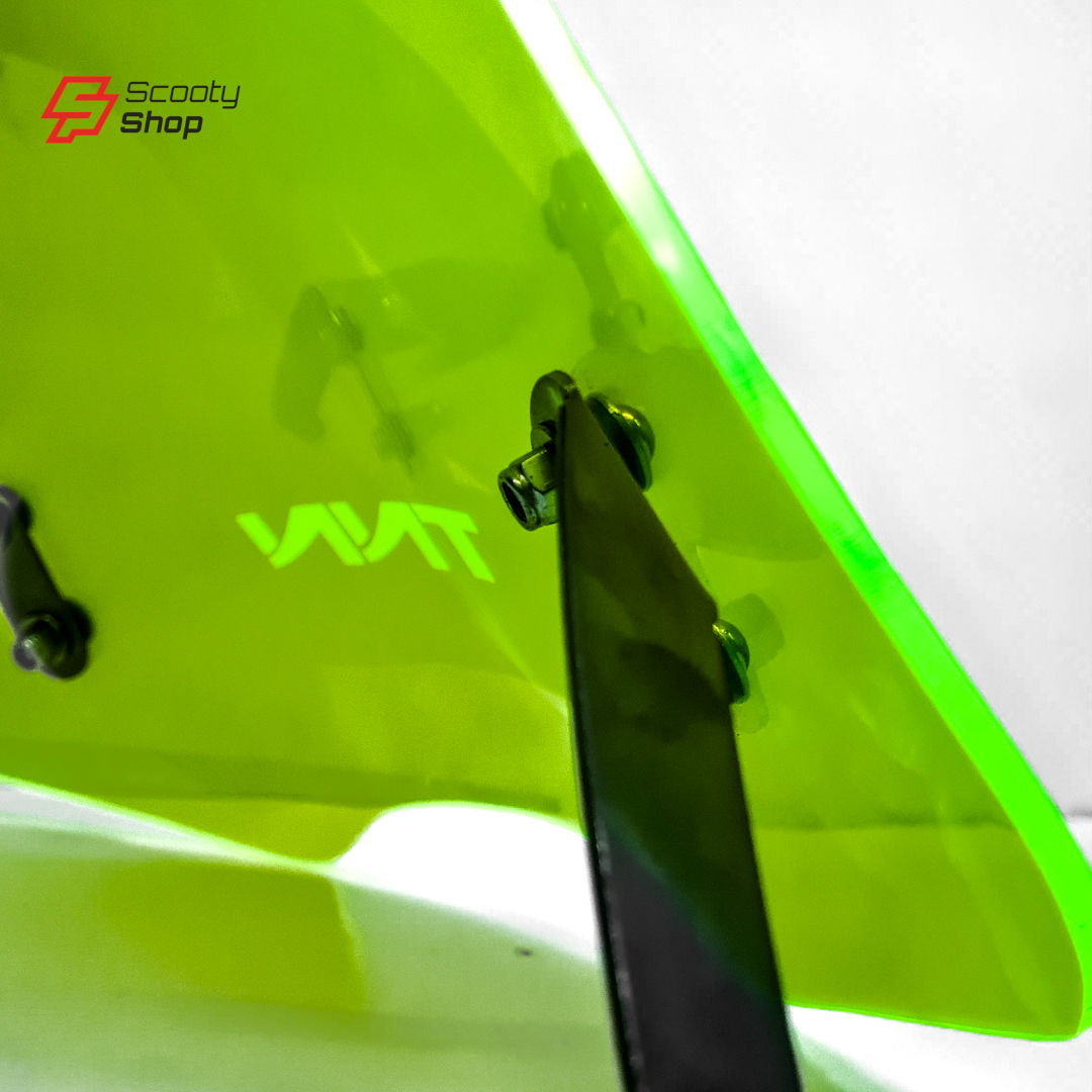 Visiére Pour moto Universel - Vert Pistache