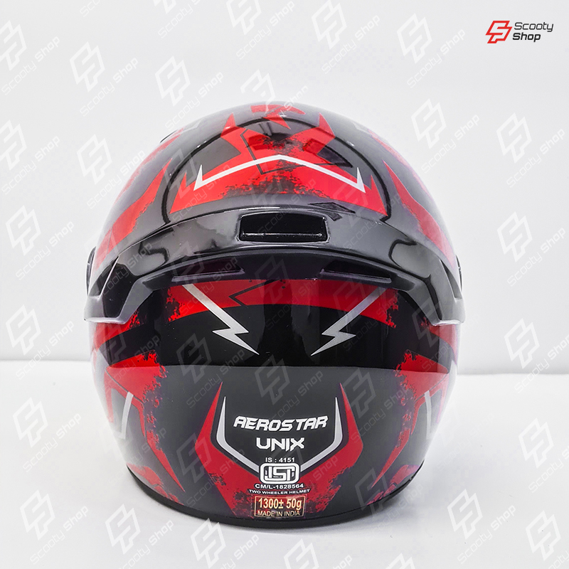 Casque AeroStar Intégrale Unix - Rouge