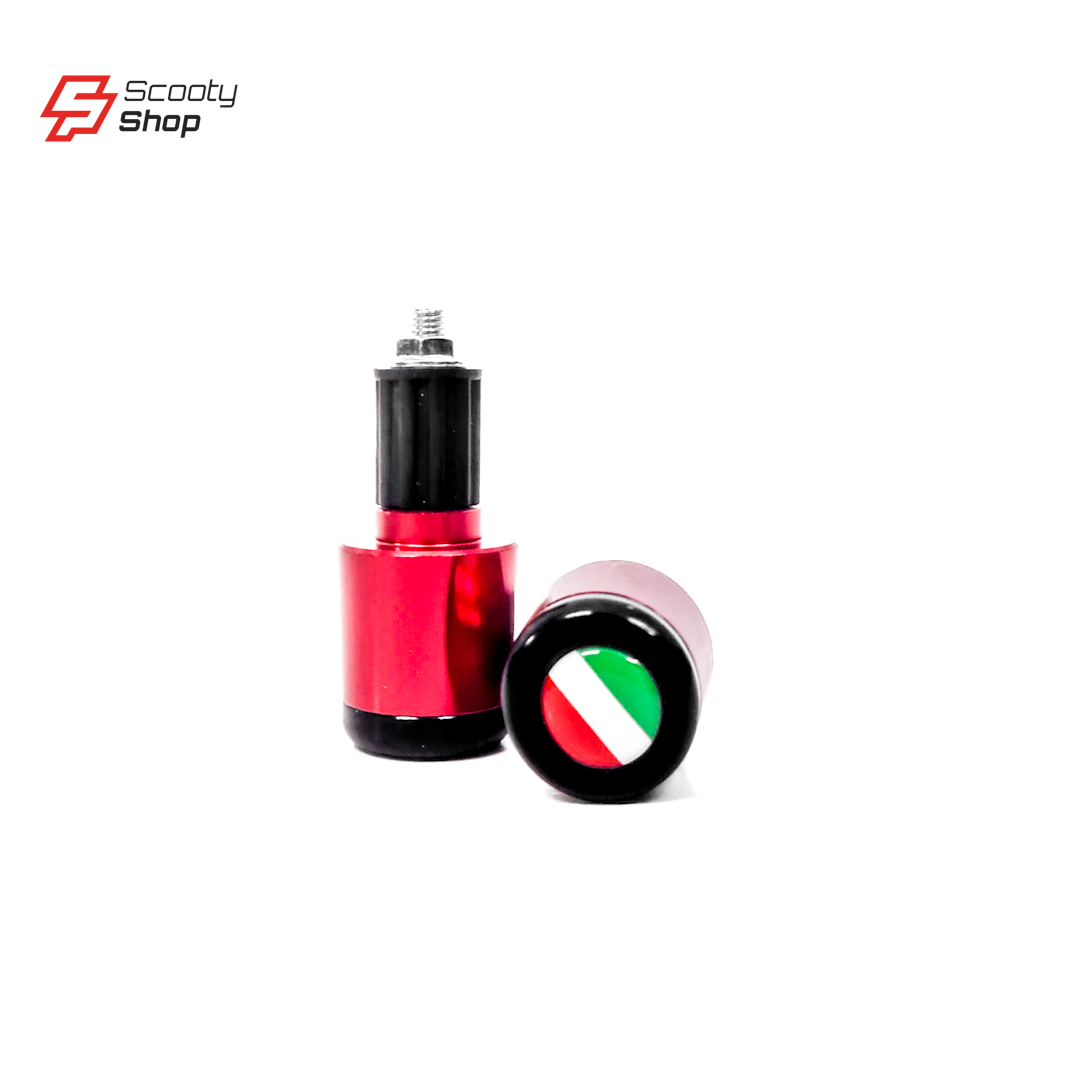 Paire Embout Aluminium - Protection Manette Italy - Pour Moto