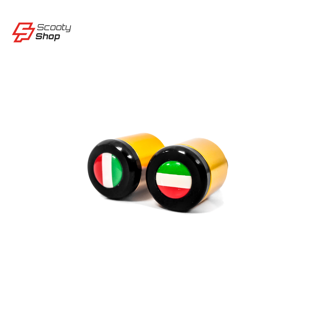 Paire Embout Aluminium - Protection Manette Italy - Pour Moto