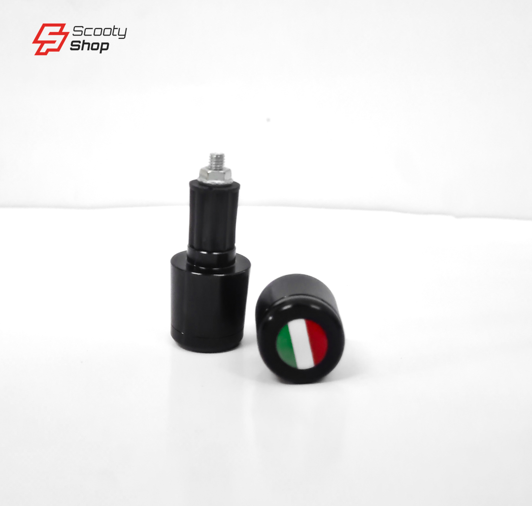 Paire Embout Aluminium - Protection Manette Italy - Pour Moto