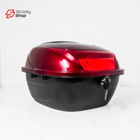 Valise Moto Standard XL - Rouge Bordeaux