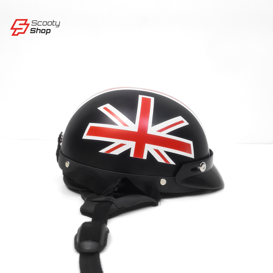 Casque Demi Cuir - Avec Lunette - Britagne