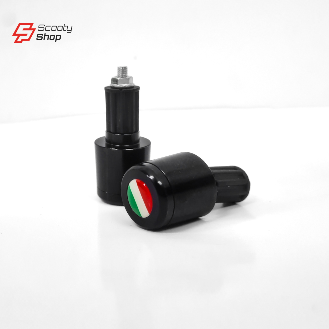 Paire Embout Aluminium - Protection Manette Italy - Pour Moto