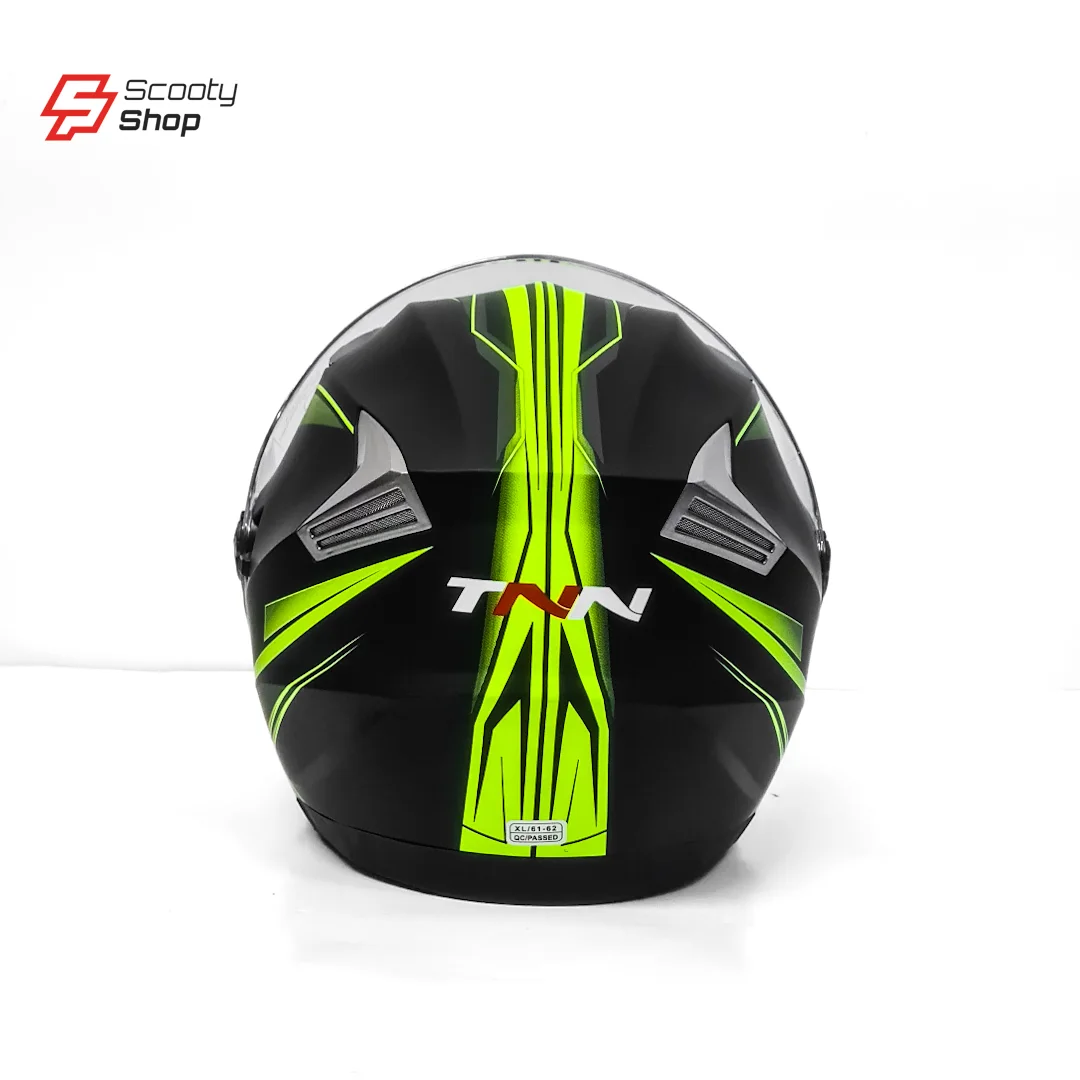 Casque TNN Demi - VERT PISTACHE/NOIR