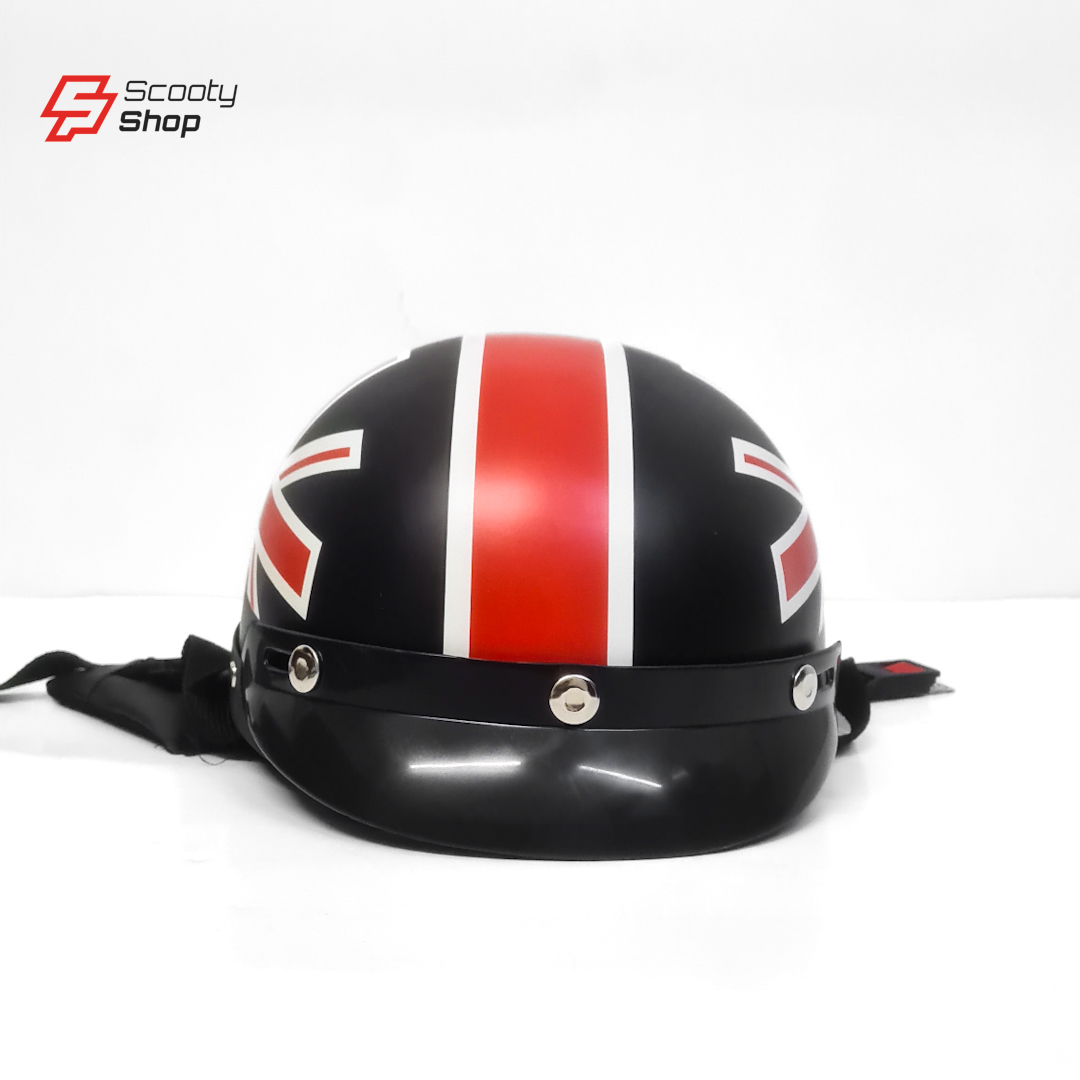Casque Demi Cuir - Avec Lunette - Britagne